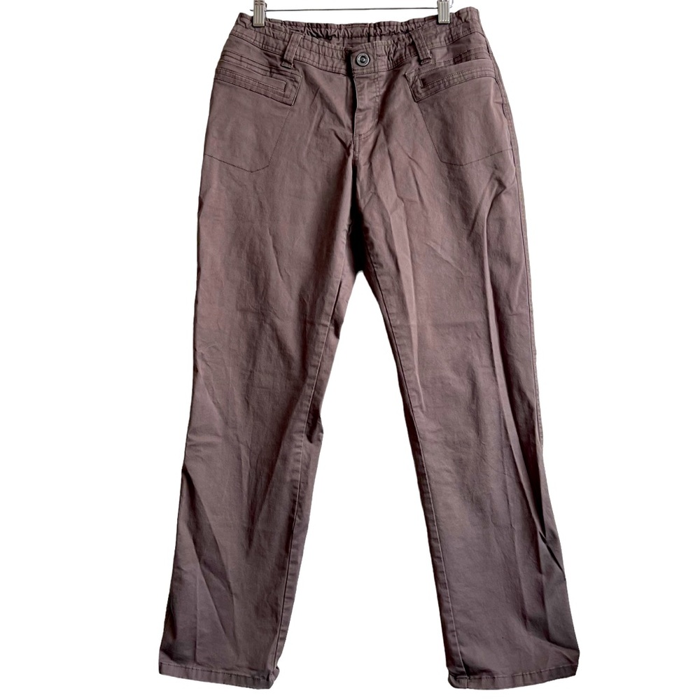 Kuhl Size 10 Short Brown Chino Pocketed Pants